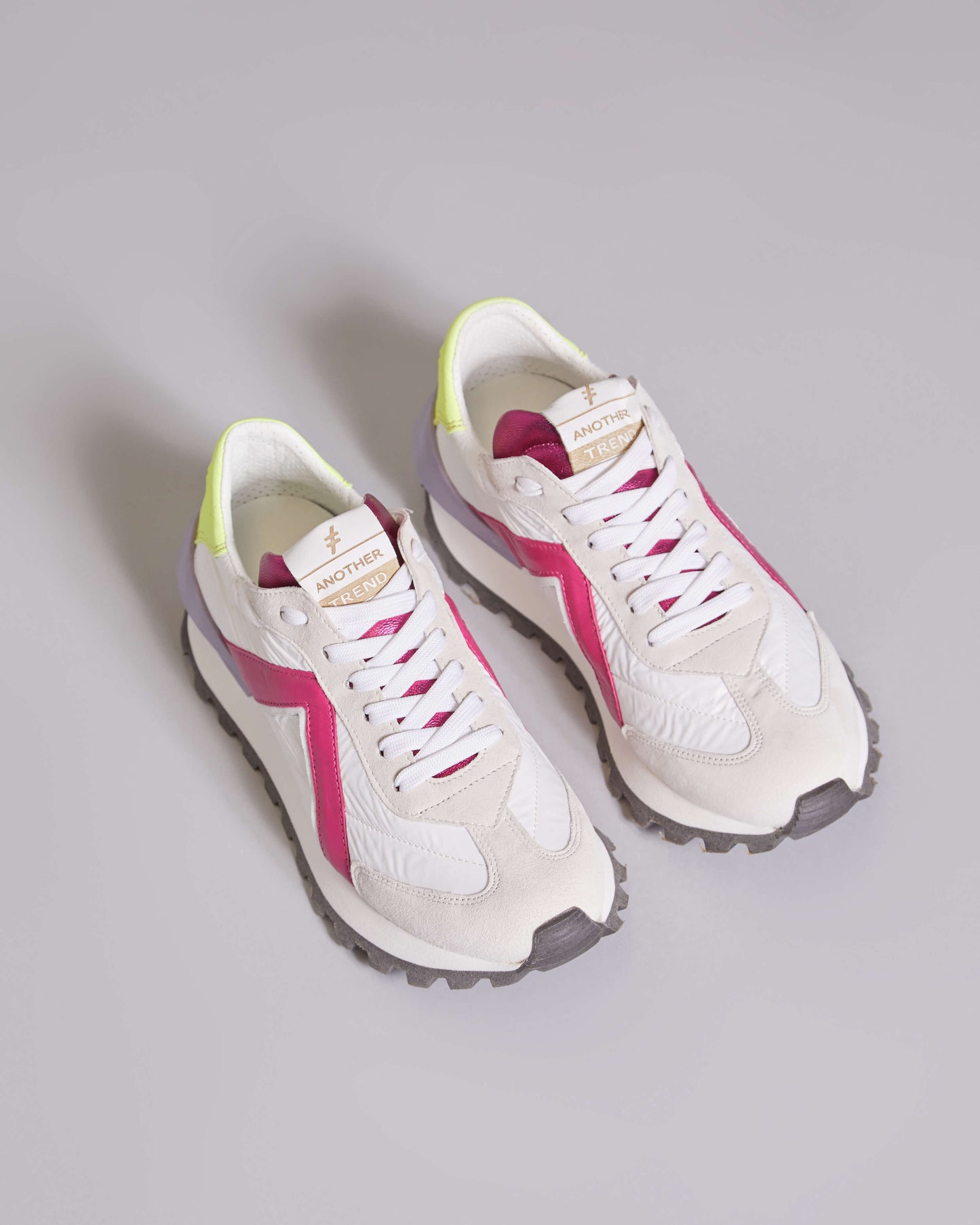 FASHION TRAINER WHITE FUCSIA